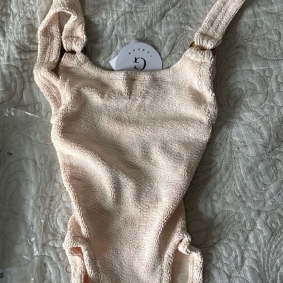 RESERVED • PLS DO NOT BUY! NWT Blush Hunza G Domino Swimsuit • please read post - Picture 3 of 12